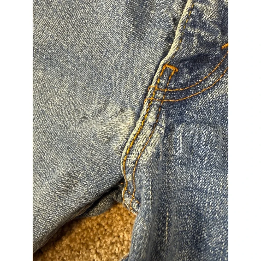 Levis 511 Slim Fit Mens Jeans W38 L32 Medium Wash Blue Denim 38x32 Grunge Work